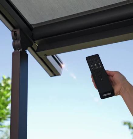 Planning the electrical supply for a motorised patio awning